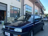 Usata VW Golf Cabriolet 75 CV (55 kW) 1995 Bluazzurro Cabrio
