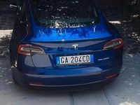 Usata Tesla Model 3 152 kW (208 CV) 2020 Blu Berlina