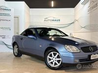 Usata Mercedes SLK200 136 CV (100 kW) 1997 Blu Cabrio