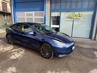 Usata Tesla Model 3 Performance 155 kW (211 CV) 2021 Blu/azzurro Berlina