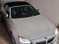 Usata BMW 640 Cabriolet Comfort Edition 313 CV (230 kW) 2013 Bianco Cabrio