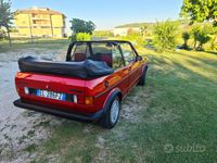Usata VW Golf Cabriolet 50 CV (36 kW) 1982 Rosso Cabrio