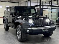 Usata Jeep Wrangler Unlimited Rubicon 200 CV (147 kW) 2015 Nero SUV