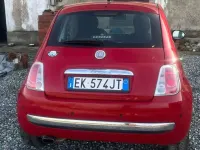 Usata Fiat 500 Lounge 101 CV (74 kW) 2011 Rosso Utilitaria
