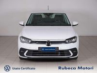 Usata VW Polo Life 90 CV (66 kW) 2024 Bianco Berlina