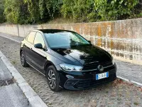 Usata VW Polo 95 CV (69 kW) 2023 Nero Utilitaria
