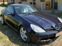 Usata Mercedes SLK200 163 CV (119 kW) 2006 Blu Cabrio