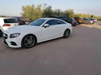 Usata Mercedes E220 AMG line 194 CV (142 kW) 2017 Bianco Coupé