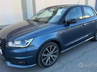 Usata Audi A1 S-Line 95 CV (69 kW) 2015 Blu Utilitaria