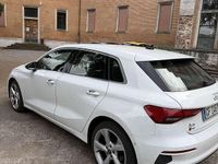 Usata Audi A3 Ambiente 110 CV (80 kW) 2021 Bianco Berlina