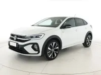 Nuova VW Taigo R-line Plus 115 CV (84 kW) 2026 Pure white deep black perlato SUV