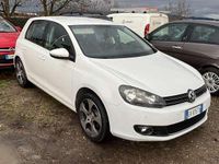 Usata VW Golf VI Highline 105 CV (77 kW) 2011 Bianco Utilitaria