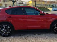 Usata Alfa Romeo Stelvio Tech Edition 160 CV (117 kW) 2019 Rosso SUV