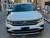 Usata VW Tiguan R-line 150 CV (110 kW) 2021 Bianco SUV