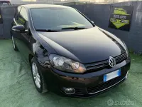Usata VW Golf VI Highline 122 CV (89 kW) 2009 Nero Utilitaria