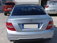 Usata Mercedes C220 Avantgarde 170 CV (125 kW) 2014 Grigio Coupé