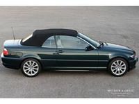 Usata BMW 320 Cabriolet 170 CV (125 kW) 2006 Verde Cabrio