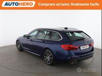 Usata BMW 520 M Sport 190 CV (139 kW) 2018 Blu Station wagon