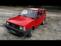 Usata Fiat Panda 1990 Rosso Utilitaria