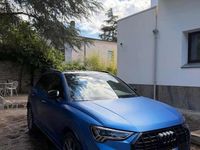 Usata Audi Q3 S-Line 150 CV (110 kW) 2019 Blu/azzurro SUV
