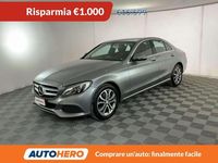 Usata Mercedes C200 136 CV (100 kW) 2015 Argento Berlina