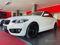 Usata BMW 218 Luxury Line 136 CV (100 kW) 2020 Bianco Cabrio