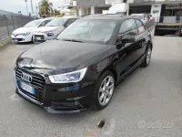 Usata Audi A1 S-Line 90 CV (66 kW) 2015 Nero Utilitaria
