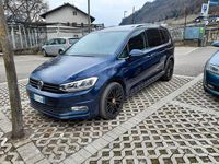 Usata VW Touran Highline 150 CV (110 kW) 2016 Blu Monovolume
