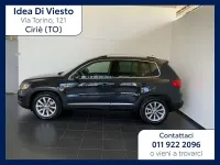 Usata VW Tiguan Trendline 110 CV (80 kW) 2015 Grigio scuro SUV