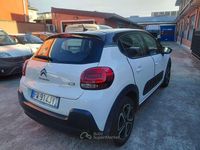 Usata Citroën C3 PureTech 83 CV (61 kW) 2019 Bianca tetto nero Utilitaria