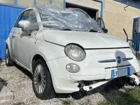 Usata Fiat 500 Lounge 69 CV (50 kW) 2008 Bianco Utilitaria