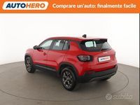 Usata Jeep Avenger Longitude 100 CV (73 kW) 2025 Rosso SUV