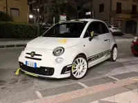 Usata Abarth 595 180 CV (132 kW) 2015 Bianco Berlina