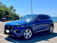 Usata Jaguar F-Pace R-Dynamic 204 CV (150 kW) 2021 Blu/azzurro SUV