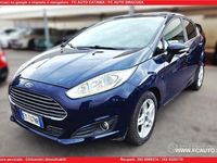 Usata Ford Fiesta 75 CV (55 kW) 2015 Blu Utilitaria