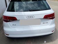 Usata Audi A3 110 CV (80 kW) 2018 Bianco Berlina