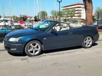 Usata Saab 9-3 Vector 150 CV (110 kW) 2004 Blu/azzurro Cabrio