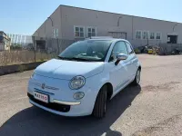 Usata Fiat 500 69 CV (50 kW) 2009 Bluazzurro Cabrio