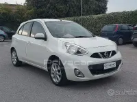 Usata Nissan Micra Acenta 80 CV (58 kW) 2016 Bianco Utilitaria