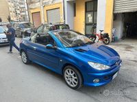 Usata Peugeot 206 60 CV (44 kW) 2005 Blu Cabrio