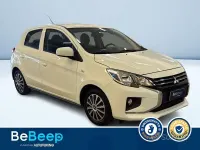 Usata Mitsubishi Space Star Intense 71 CV (52 kW) 2021 Bianco Utilitaria