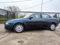 Begagnad Alfa Romeo 156 Distinctive 116 HK (85 kW) 2004 Blå Sedan