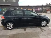 Usata VW Golf VI 105 CV (77 kW) 2010 Nero Utilitaria