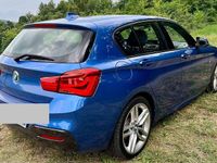 Usata BMW 116 M Sport 116 CV (85 kW) 2017 Blu/azzurro Utilitaria