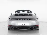 Nuova Porsche 911 480 CV (353 kW) 2026 Argento gt metallizzato/capote blu Cabrio