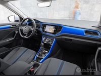 Usata VW T-Roc 116 CV (85 kW) 2019 Blu SUV