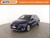 Usata Audi A3 Advanced 2023 Blu Berlina