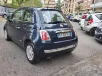 Usata Fiat 500 Lounge 69 CV (50 kW) 2013 Blu Utilitaria