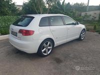 Usata Audi A3 S-Line 140 CV (102 kW) 2008 Bianco Utilitaria