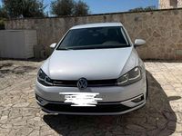 Usata VW Golf VII Highline 110 CV (80 kW) 2017 Bianco Berlina